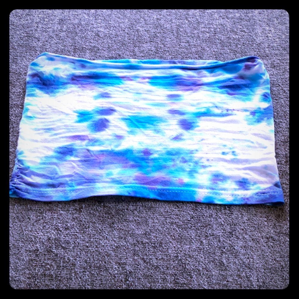 Tie dye crop top